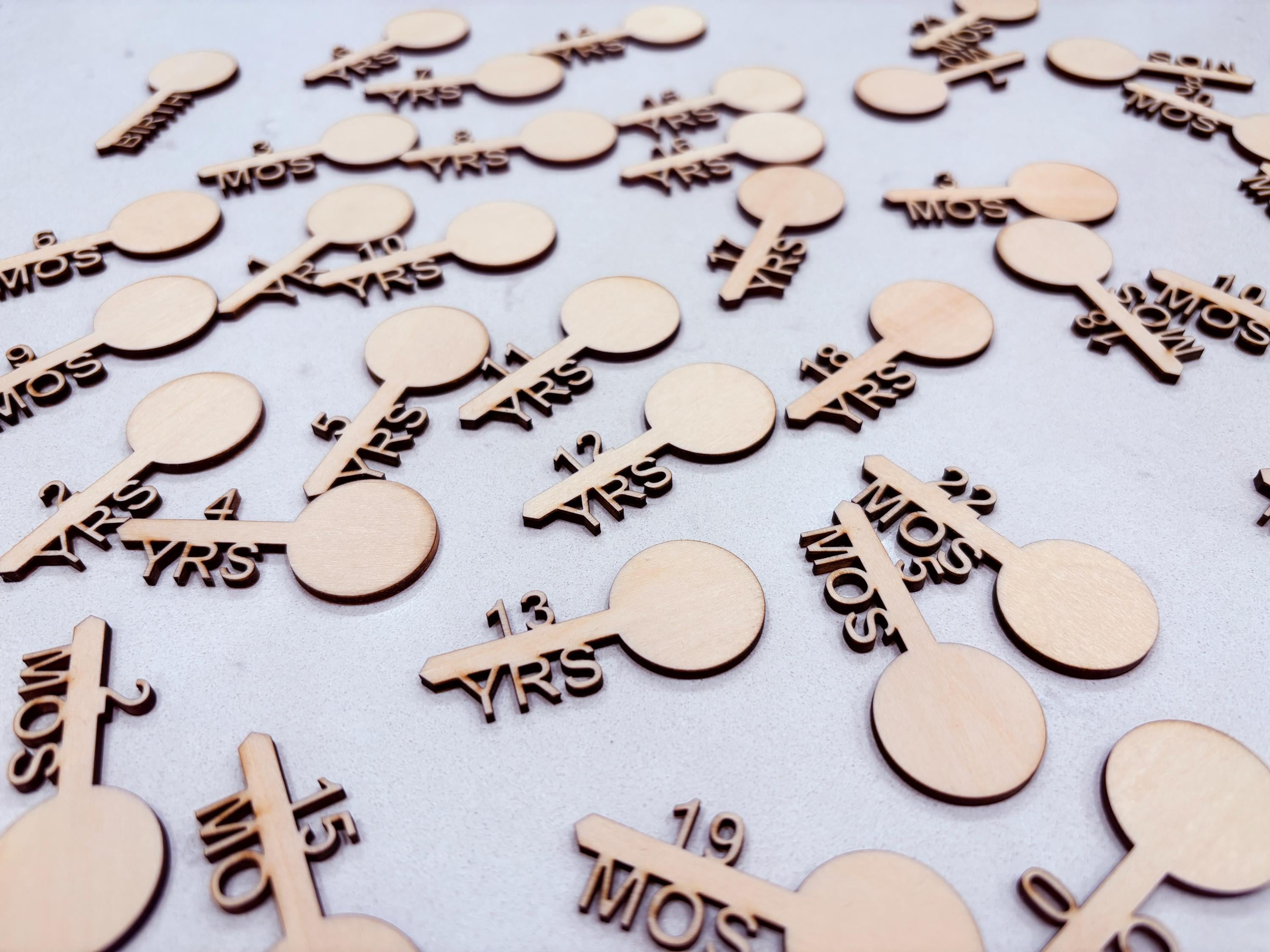 Memory Markers - Addition to Any Growth Charts