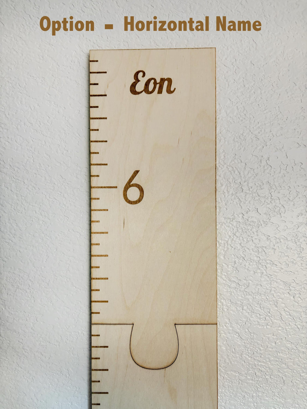 Personalized Kids Growth Chart With Memory Markers